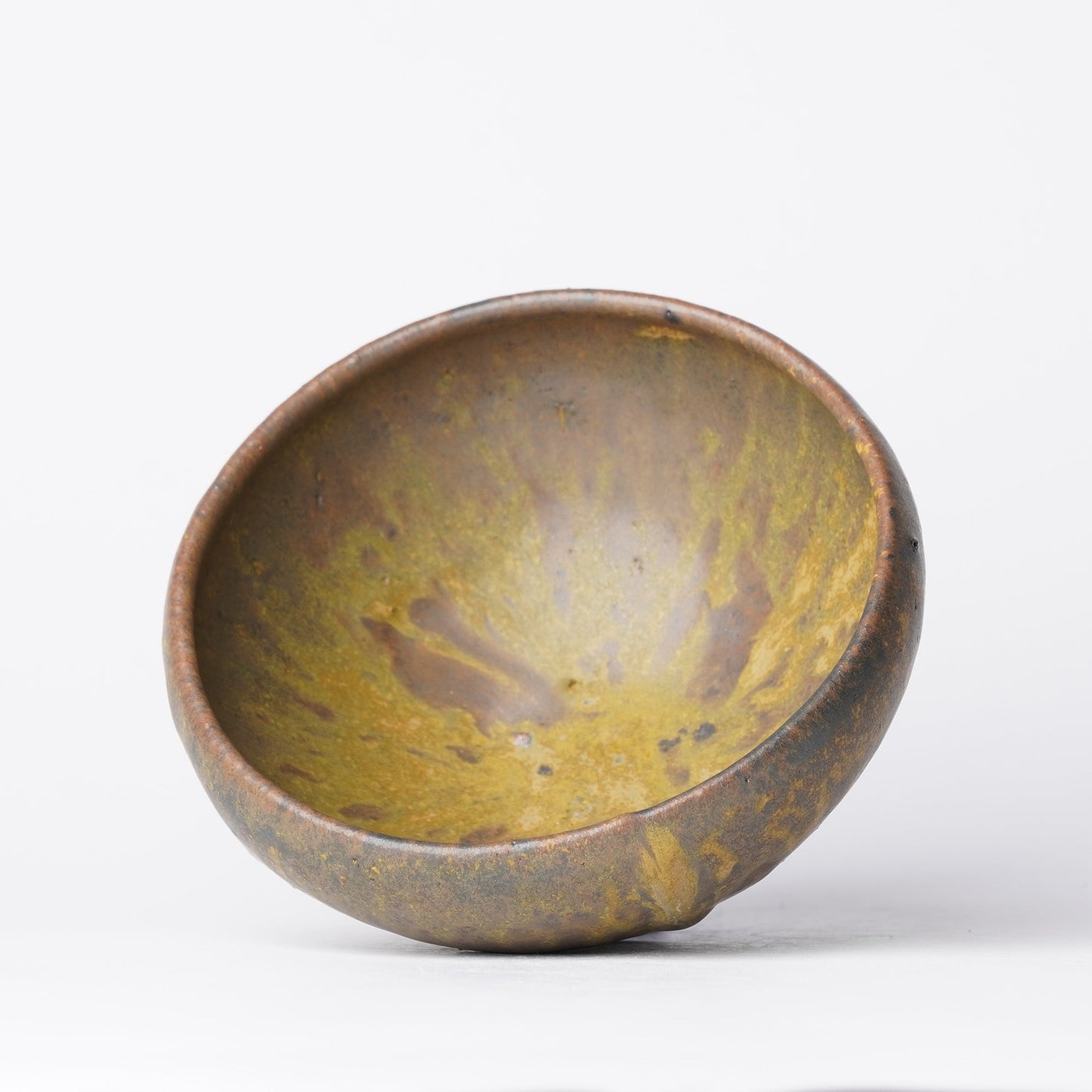 Futoshi Yamashita Volcanic Lava Chawan Matcha Bowl