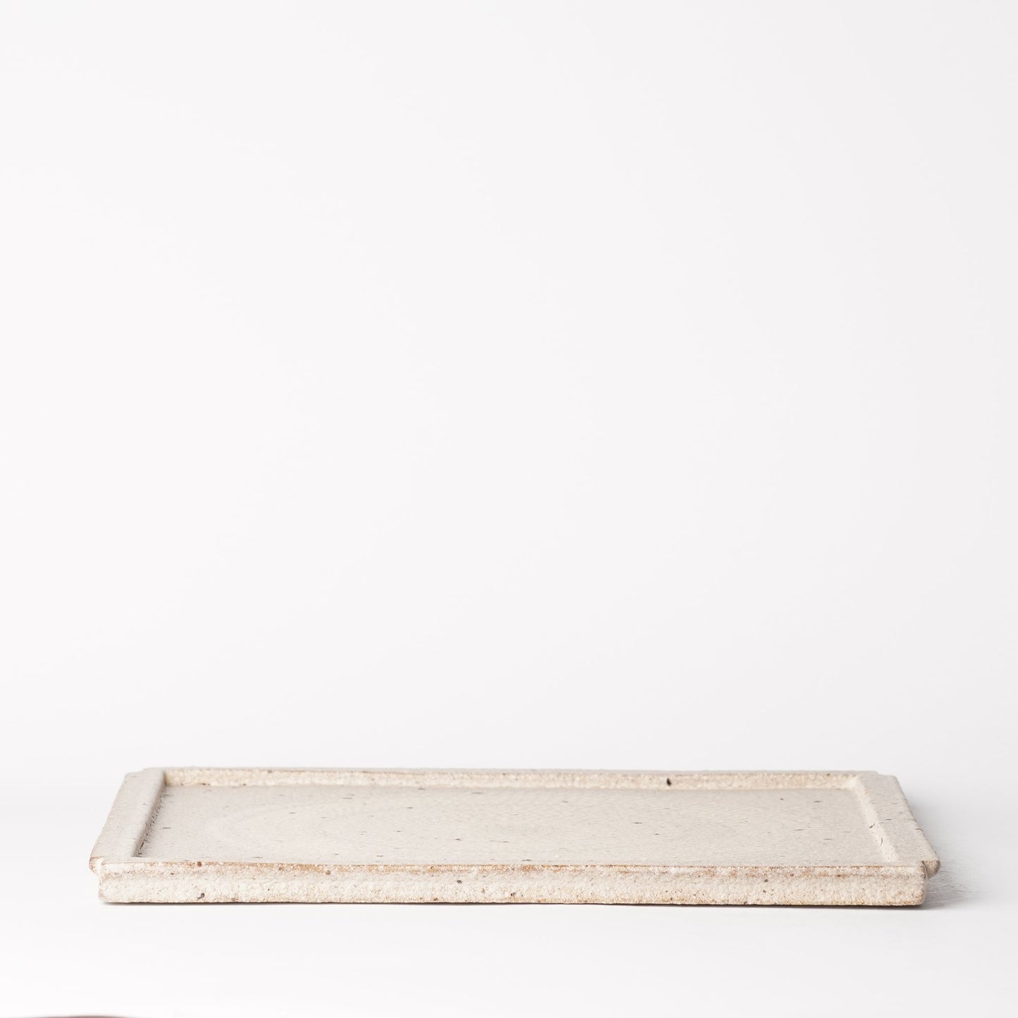 Futoshi Yamashita Volcanic Pottery Square Plate