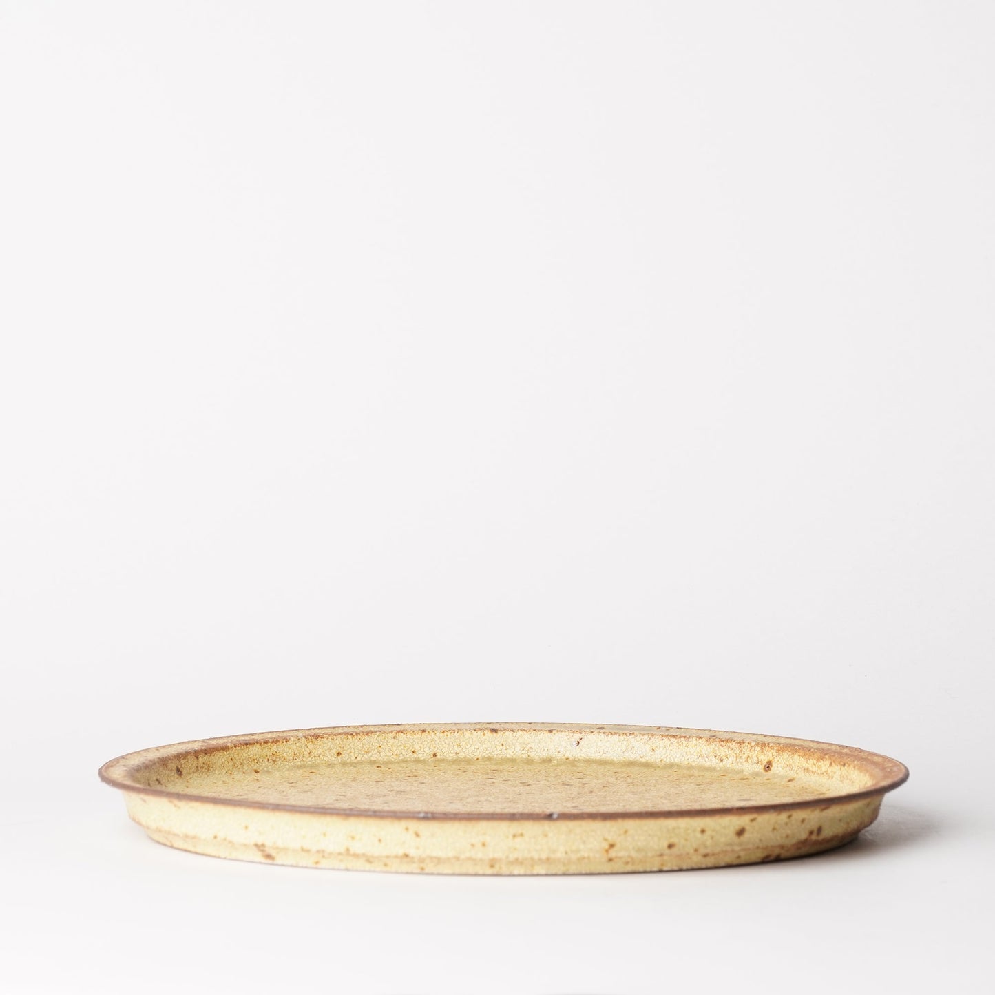 Futoshi Yamashita Volcanic Pottery Dinner Plate