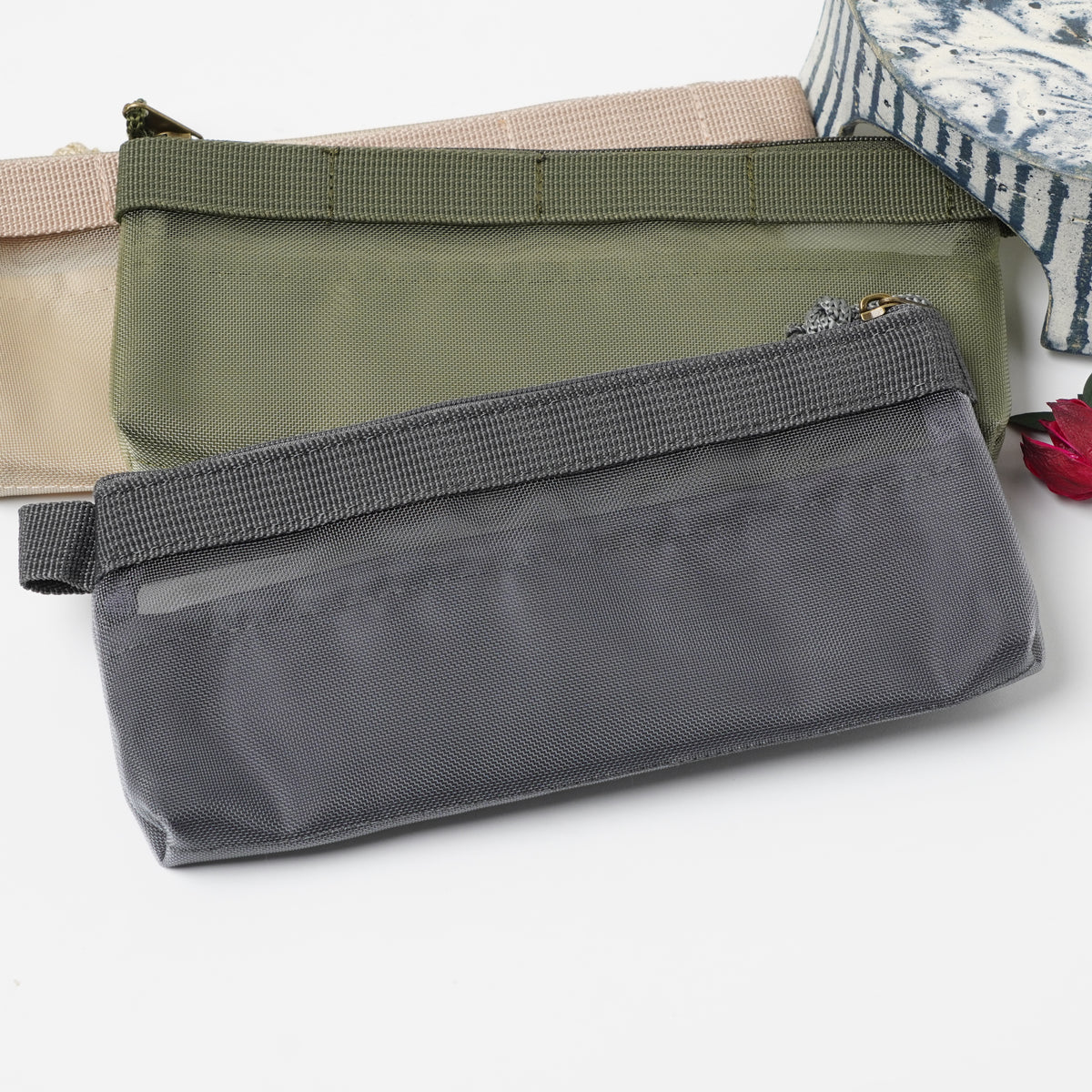 Kleid Mesh Carry Pencil Case