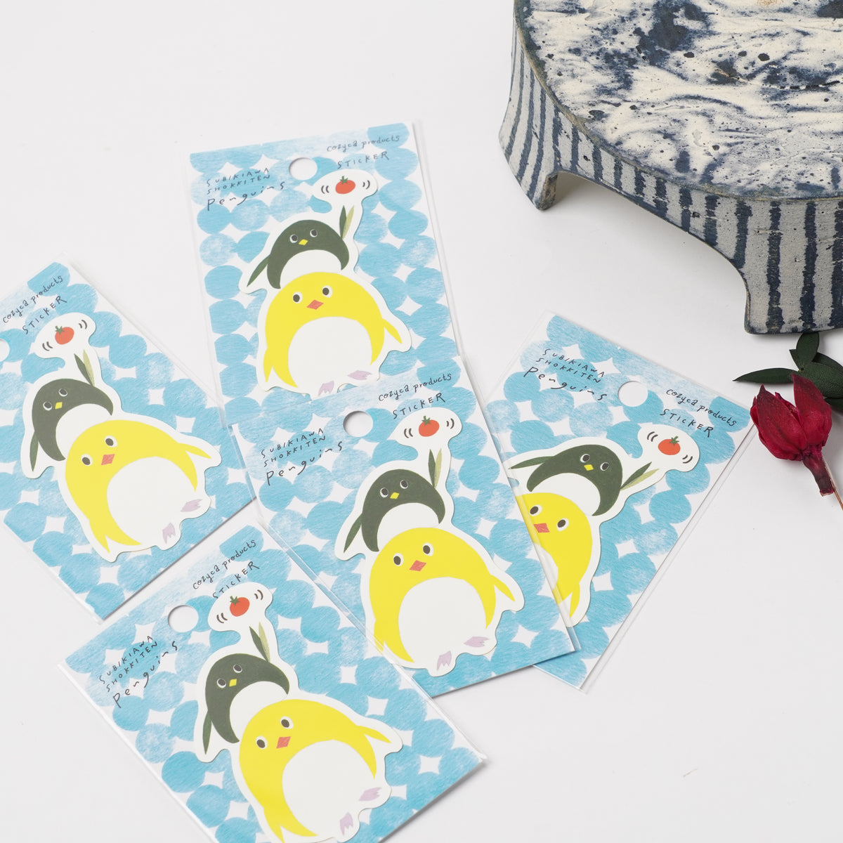 Cozyca Products Die-Cut Sticker - Penguins