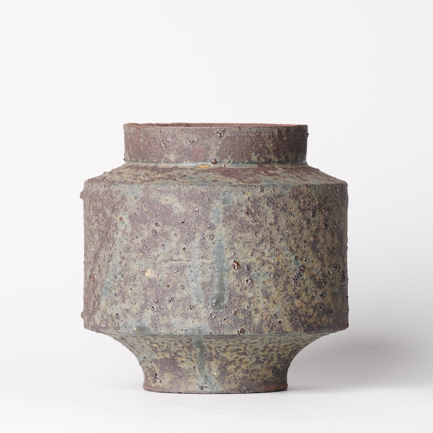 Futoshi Yamashita Volcanic Lava Flower Vase