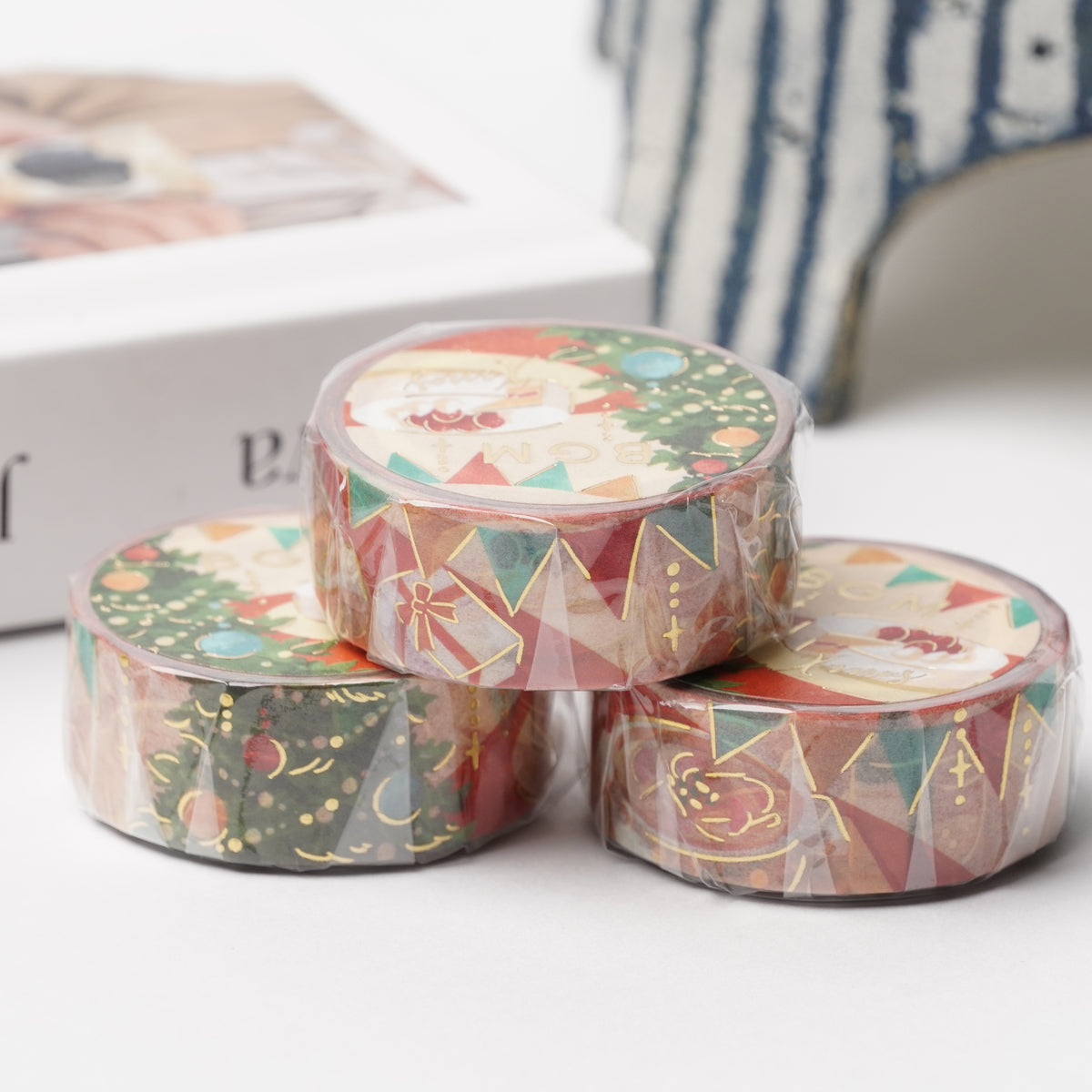 BGM Christmas Gathering Foil Washi Tape | 2026 Limited Edition