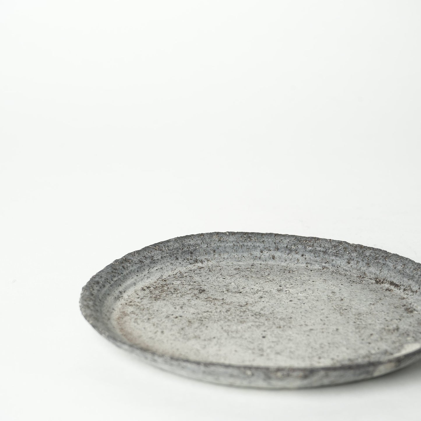 Akiko Yanagawa Rim Plate White S