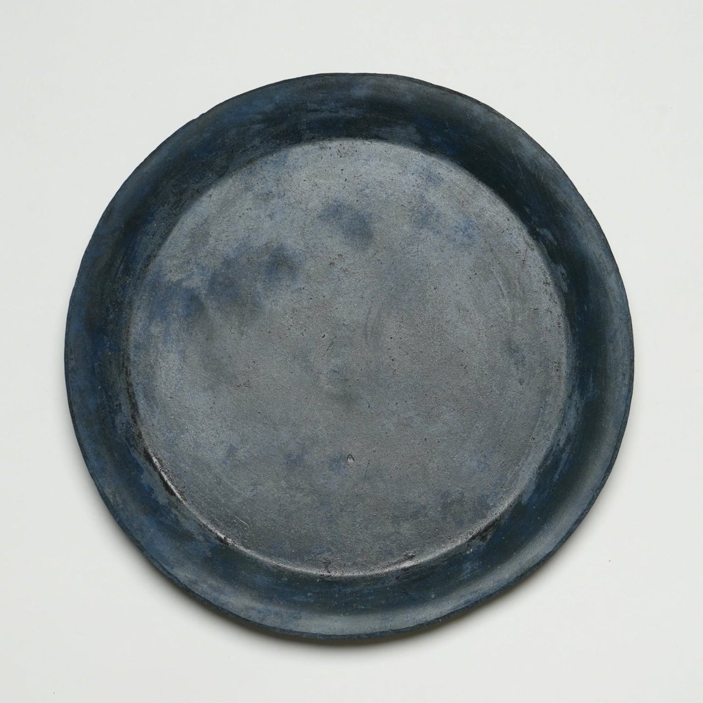 Akiko Yanagawa Rim Dinner Plate Blue