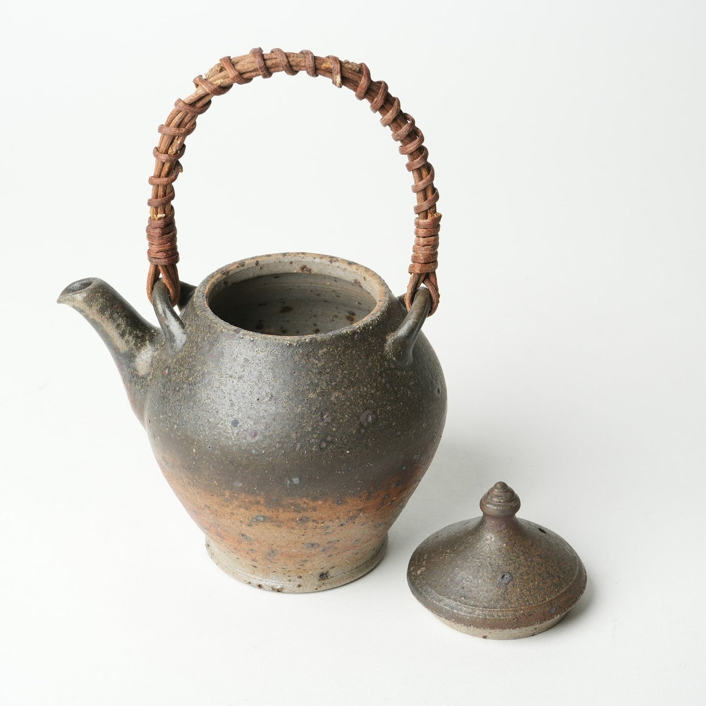 Keiji Tanaka Kyusu Tea Pot Nanban Woodfired