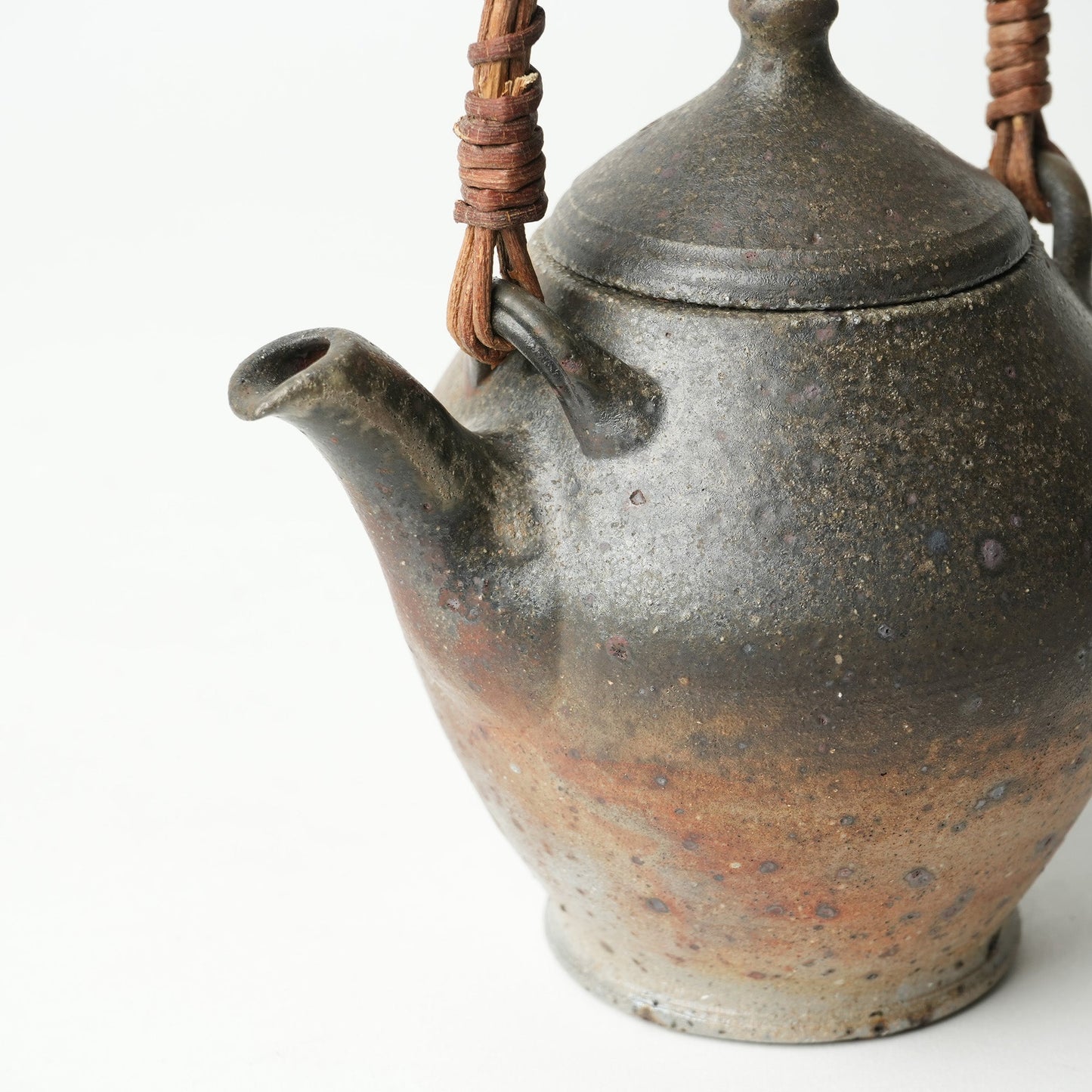 Keiji Tanaka Kyusu Tea Pot Nanban Woodfired