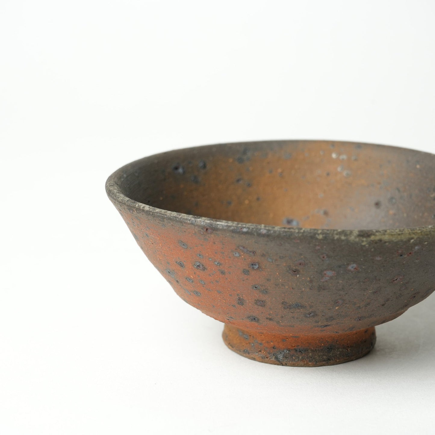 Keiji Tanaka Chawan Rice/Matcha Bowl Nanban Woodfired