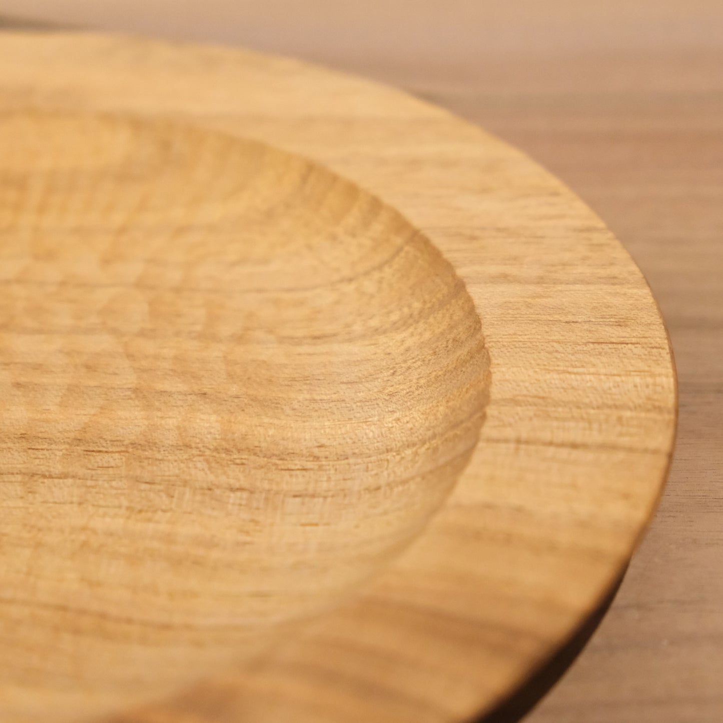 Yuki Ando Bread Plate Walnut