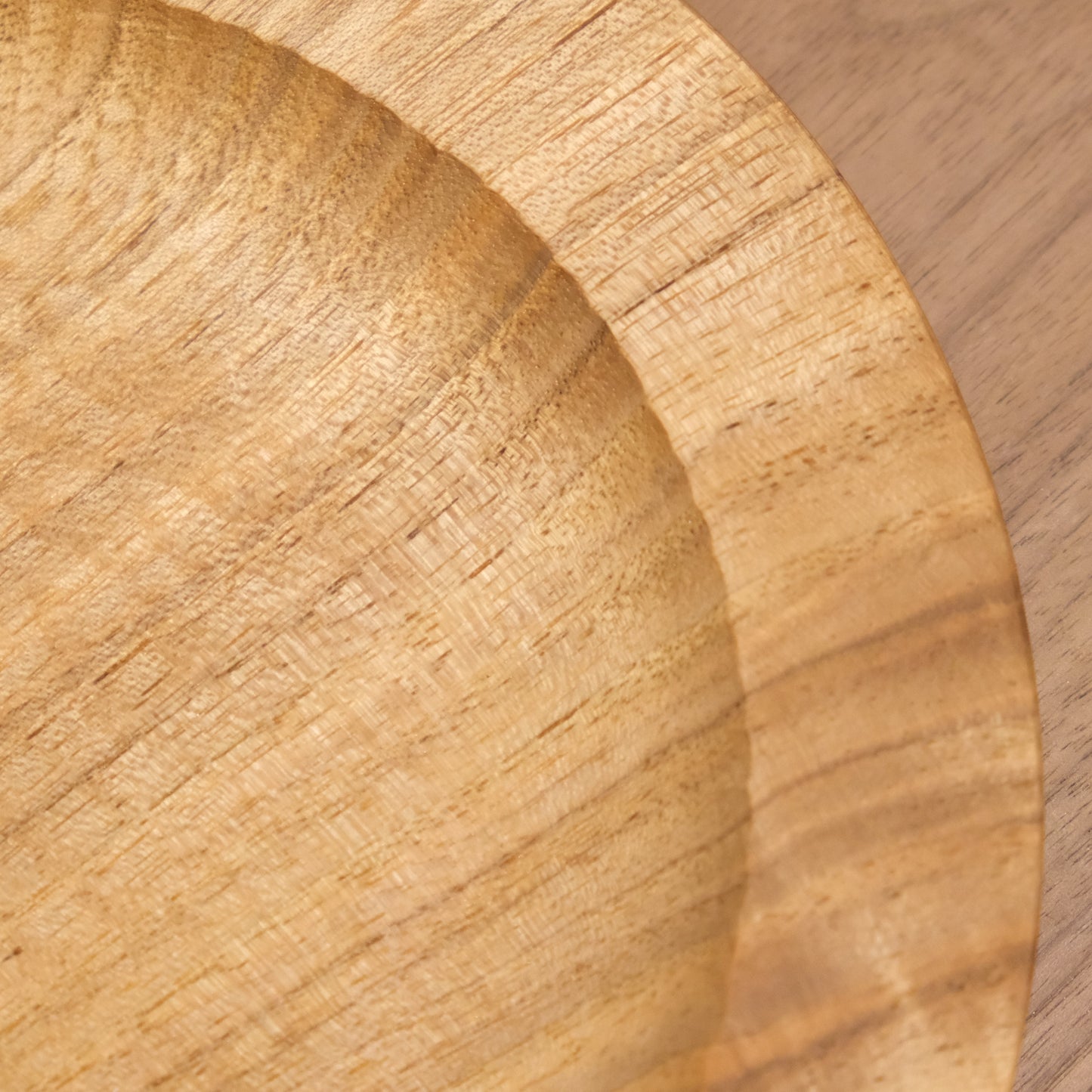 Yuki Ando Bread Plate Walnut