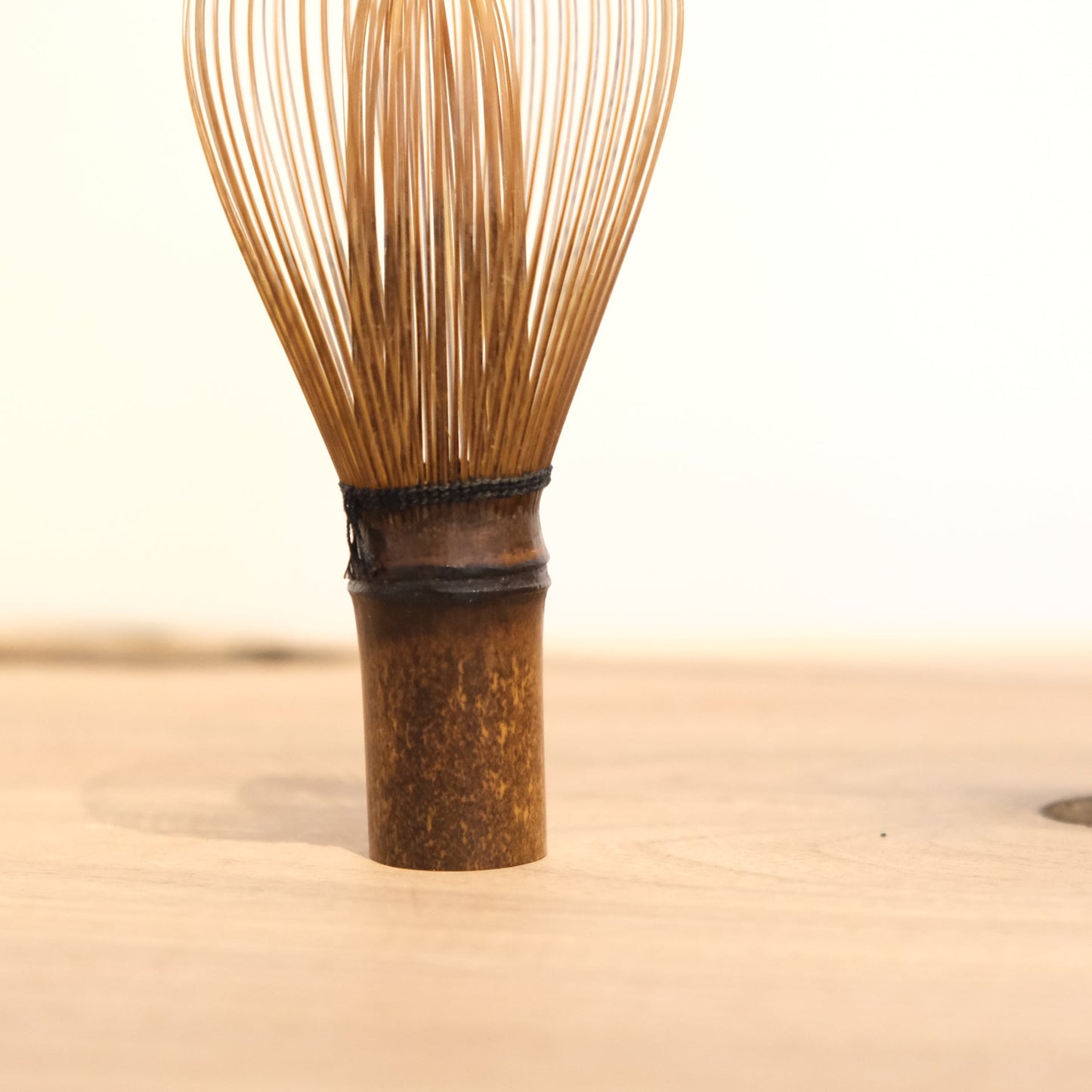 Chikumeido Black Bamboo Chasen Matcha Whisk 100 Prong