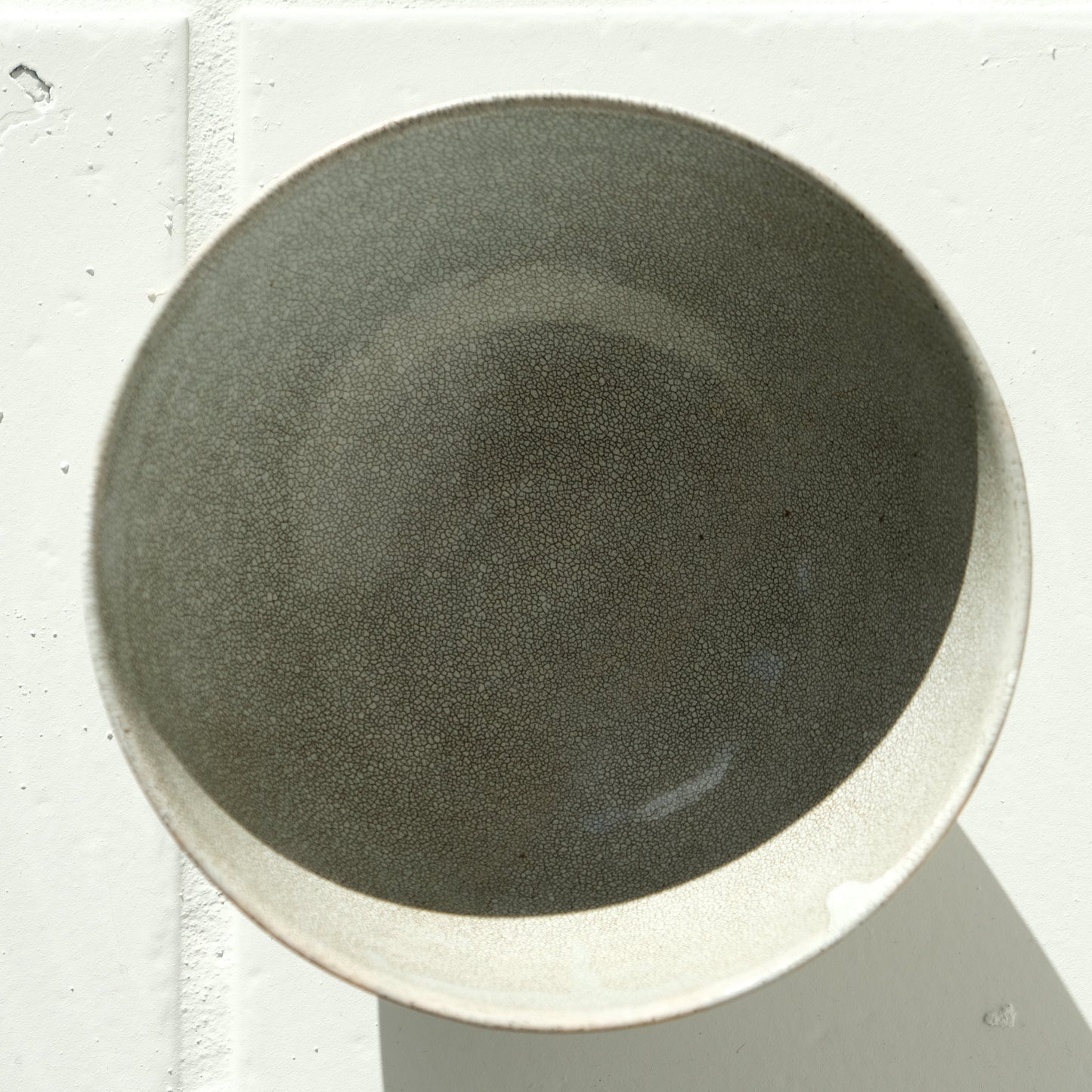 Hyouzangama Kairagi Crackle Glaze Bowl Large