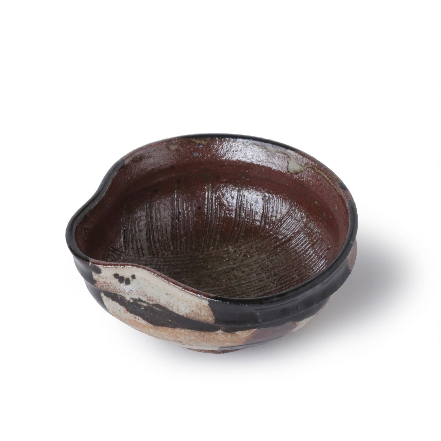 Junri Hamada Kuro Oribe Suribachi Mortar S