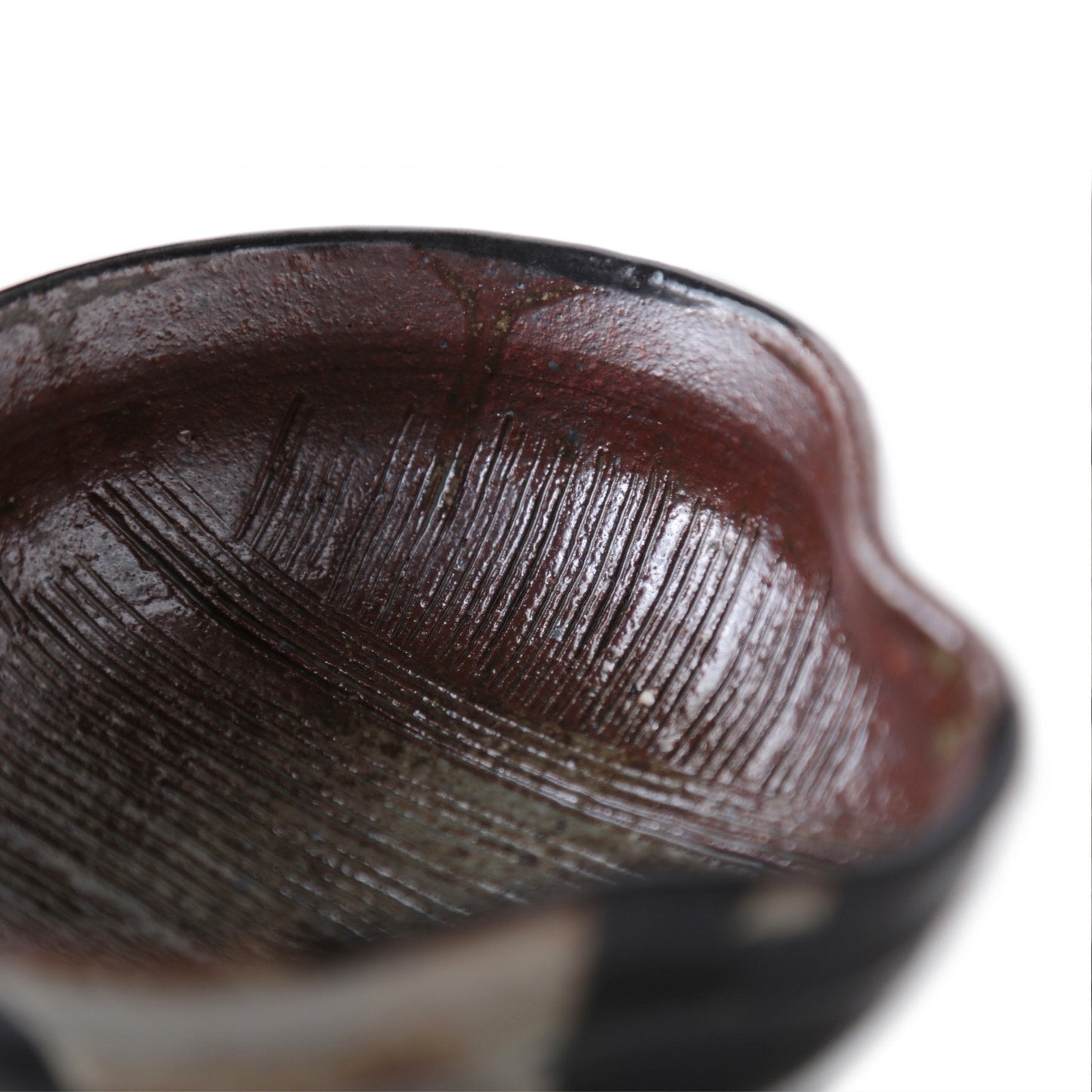 Junri Hamada Kuro Oribe Suribachi Mortar S