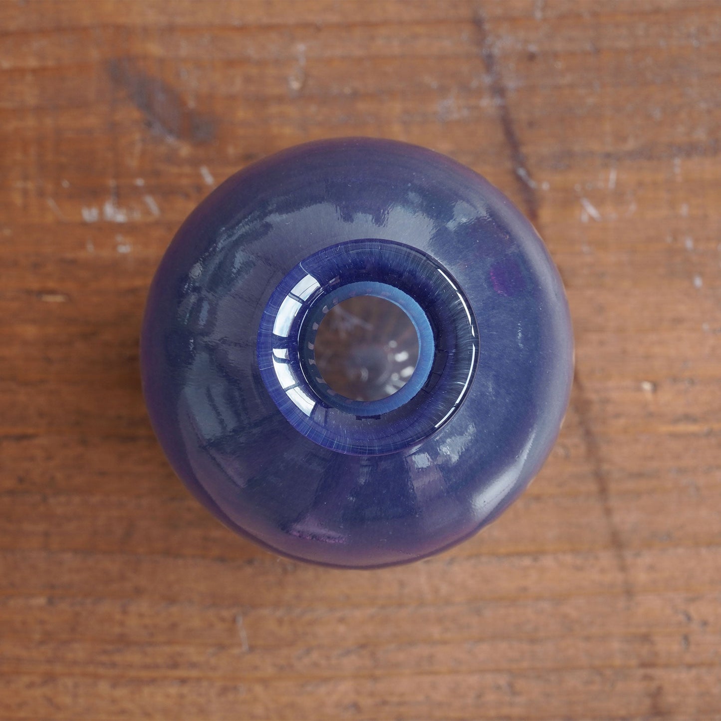handblown glass vase vessel