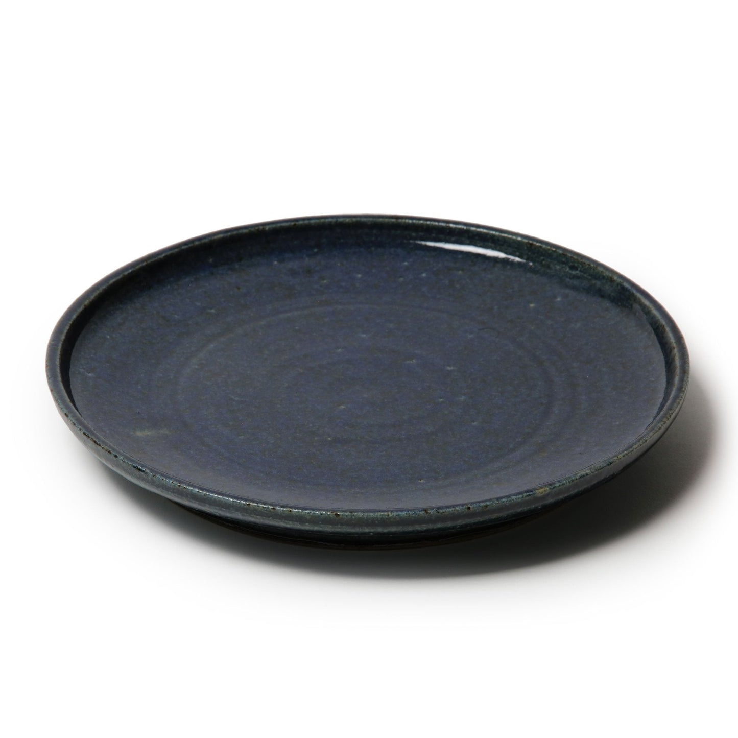 Keiko Nakamura Bon Round Plate L Indigo