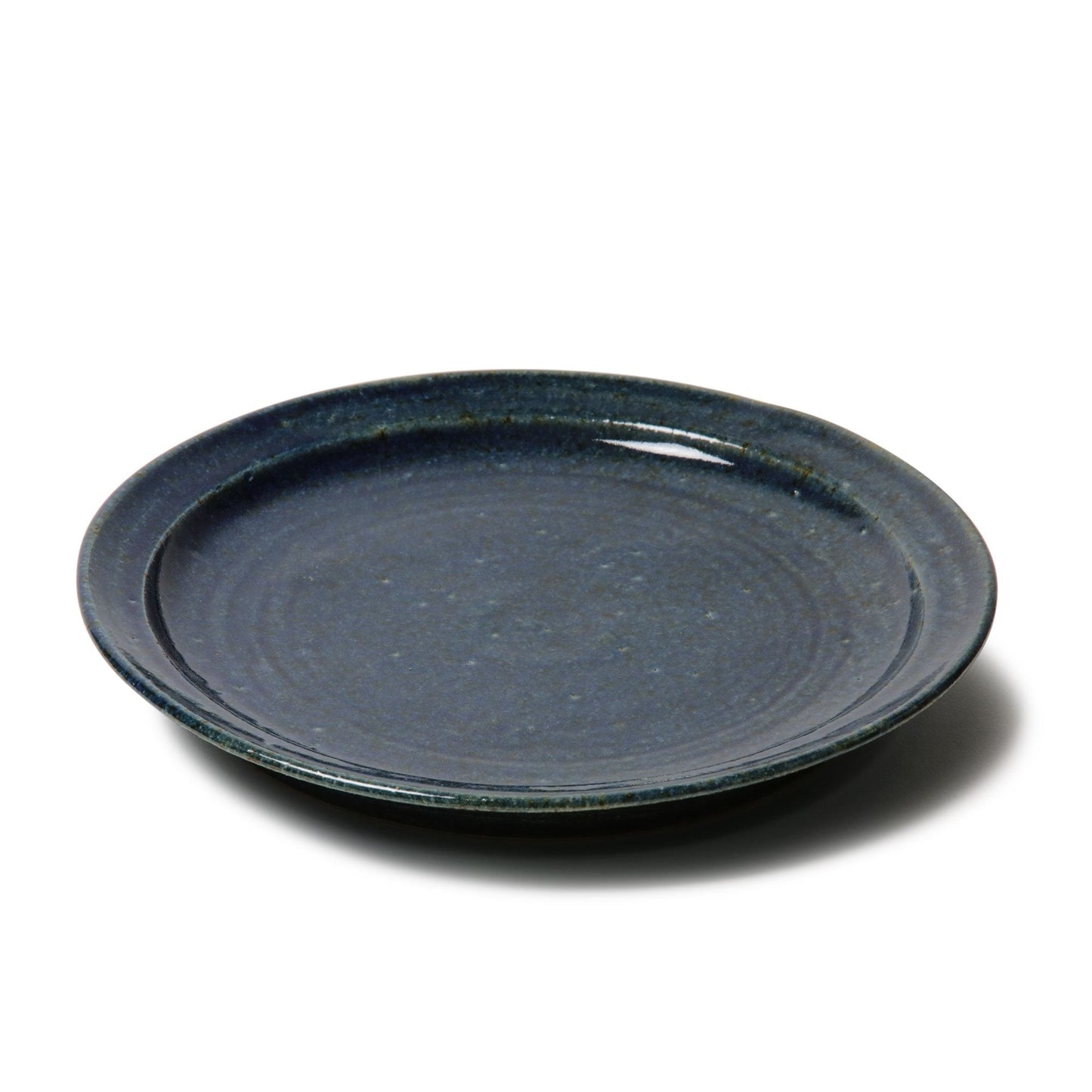 Keiko Nakamura Round Plate Large Indigo