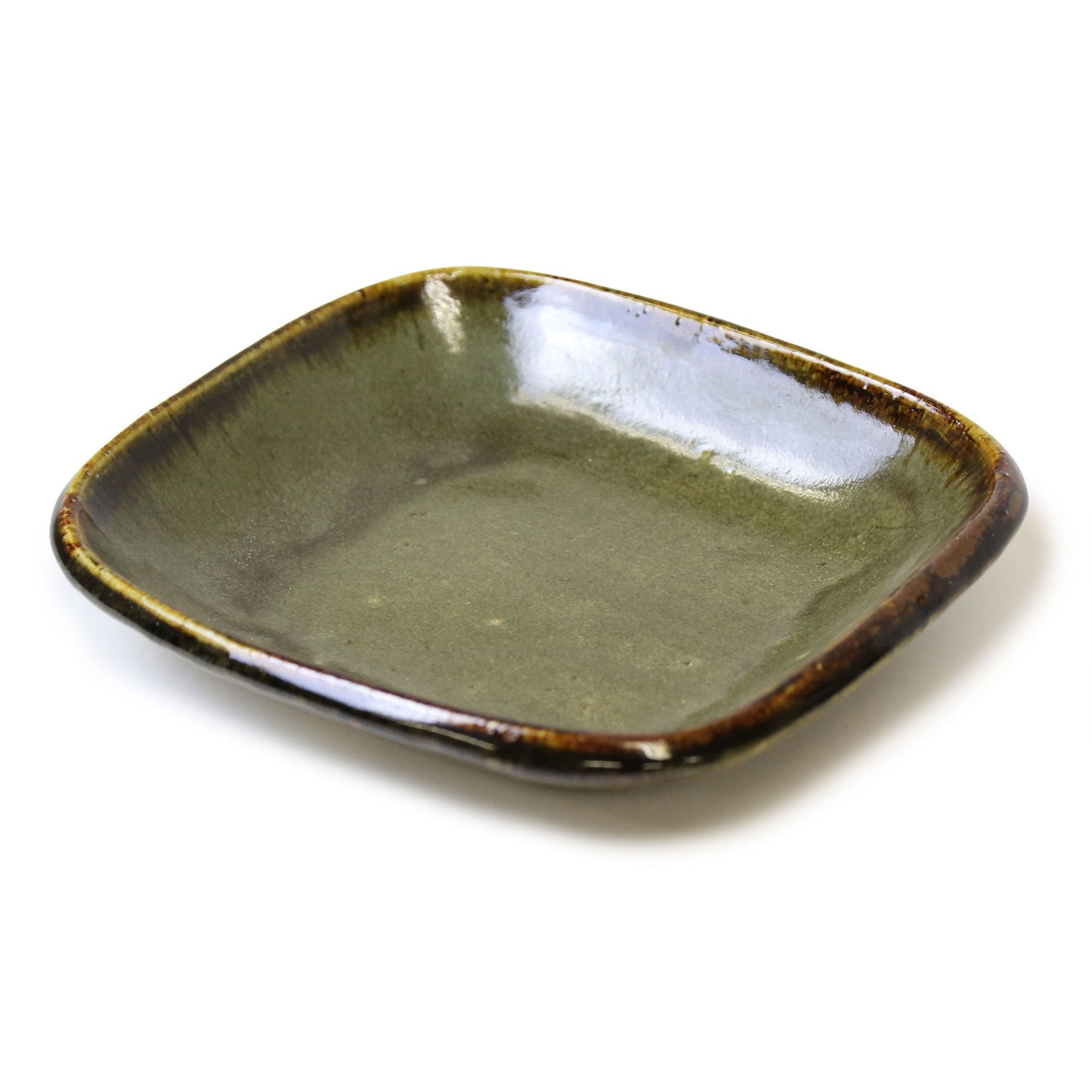 Ceramic Art Studio Okumura Rectangle Large Plate Oven Safe
