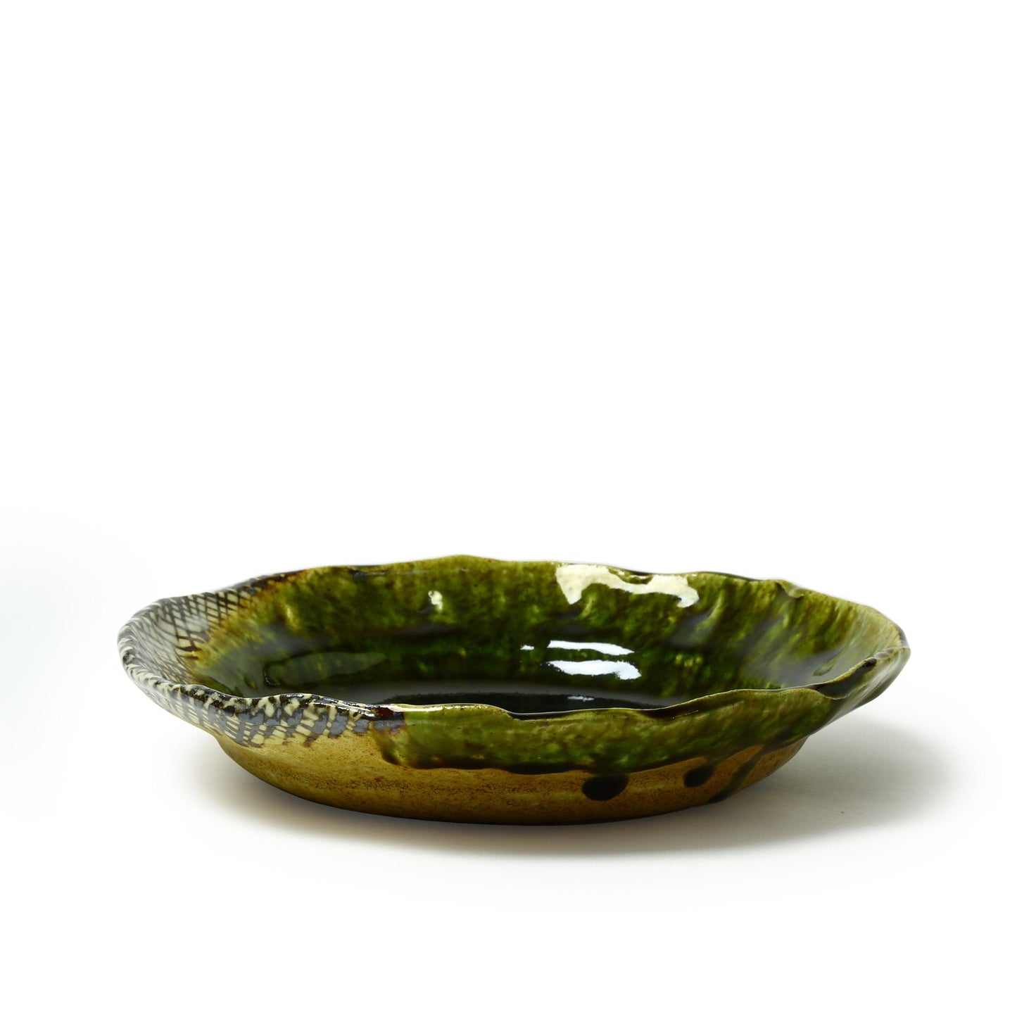 Hiroshi Hanzawa Oribe Dinner Plate