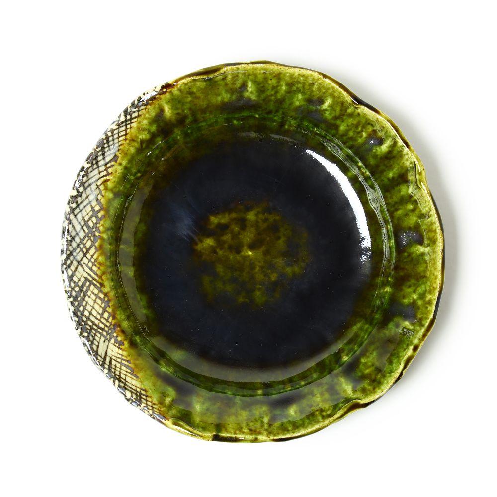 Hiroshi Hanzawa Oribe Dinner Plate