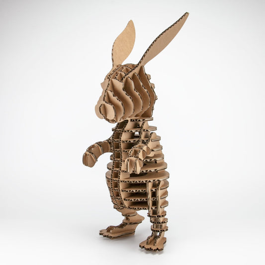 Cardboard Craft Kit Medium Rabbit