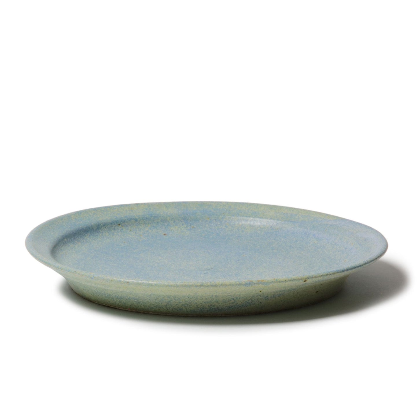 Keiko Nakamura Round Plate Large Light Blue
