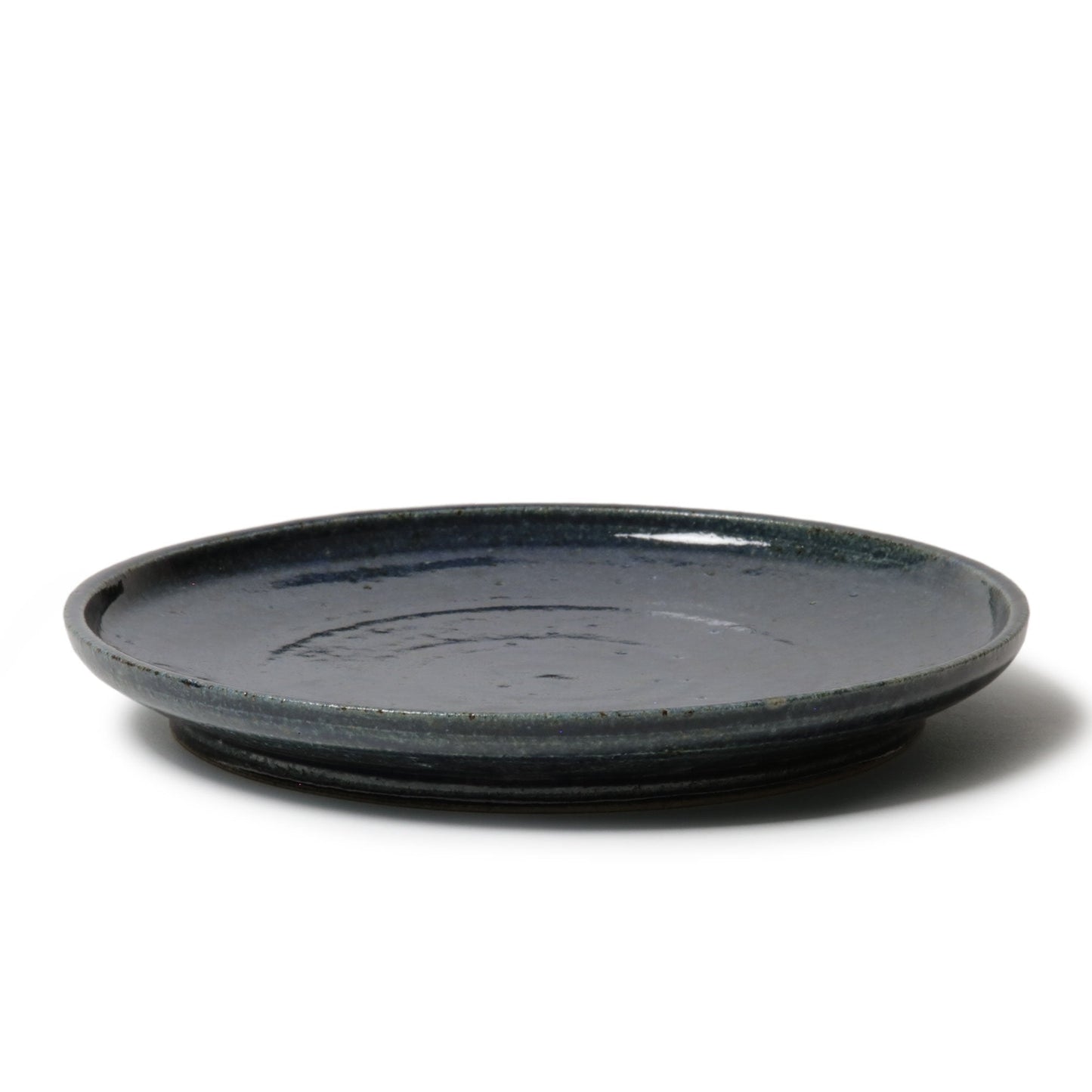 Keiko Nakamura Bon Round Plate L Indigo
