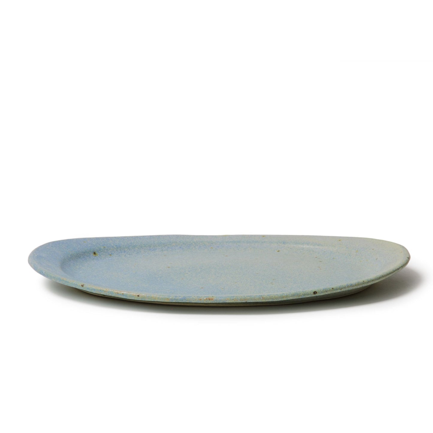 Keiko Nakamura Oval Plate Light Blue
