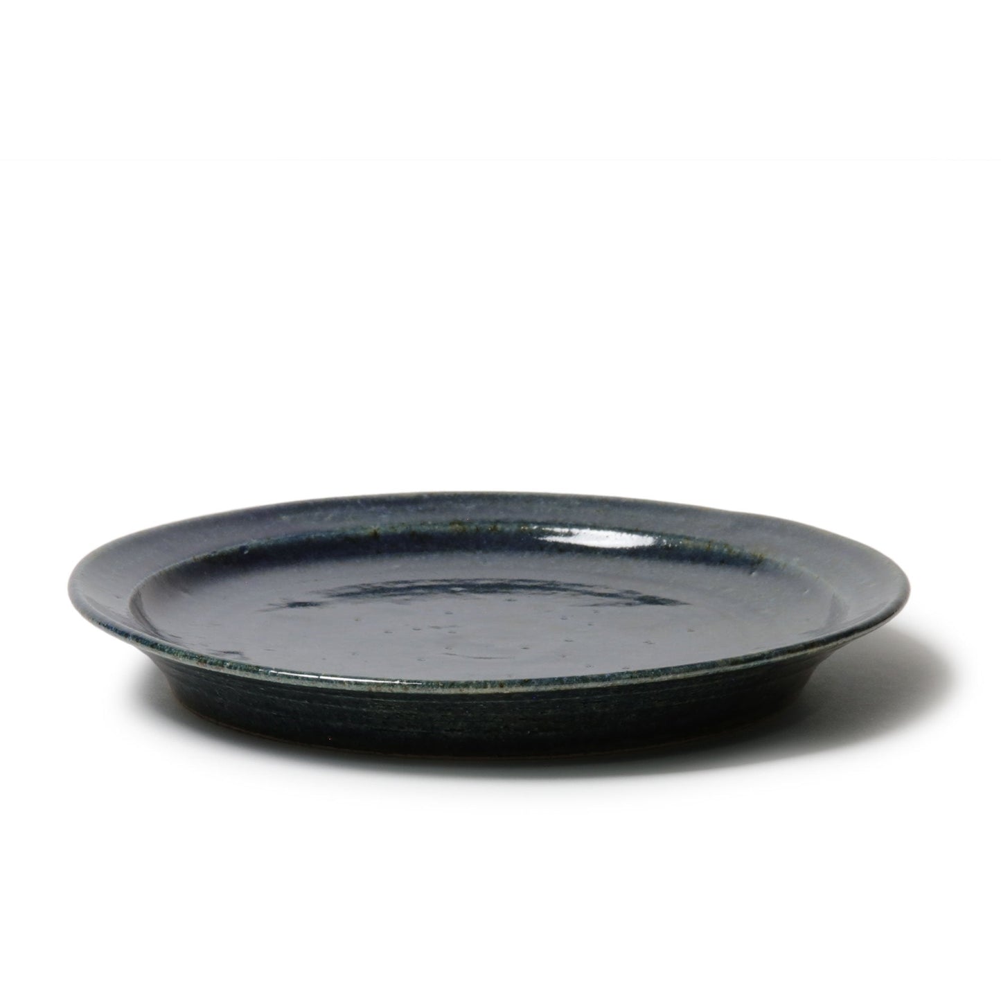 Keiko Nakamura Round Plate Large Indigo