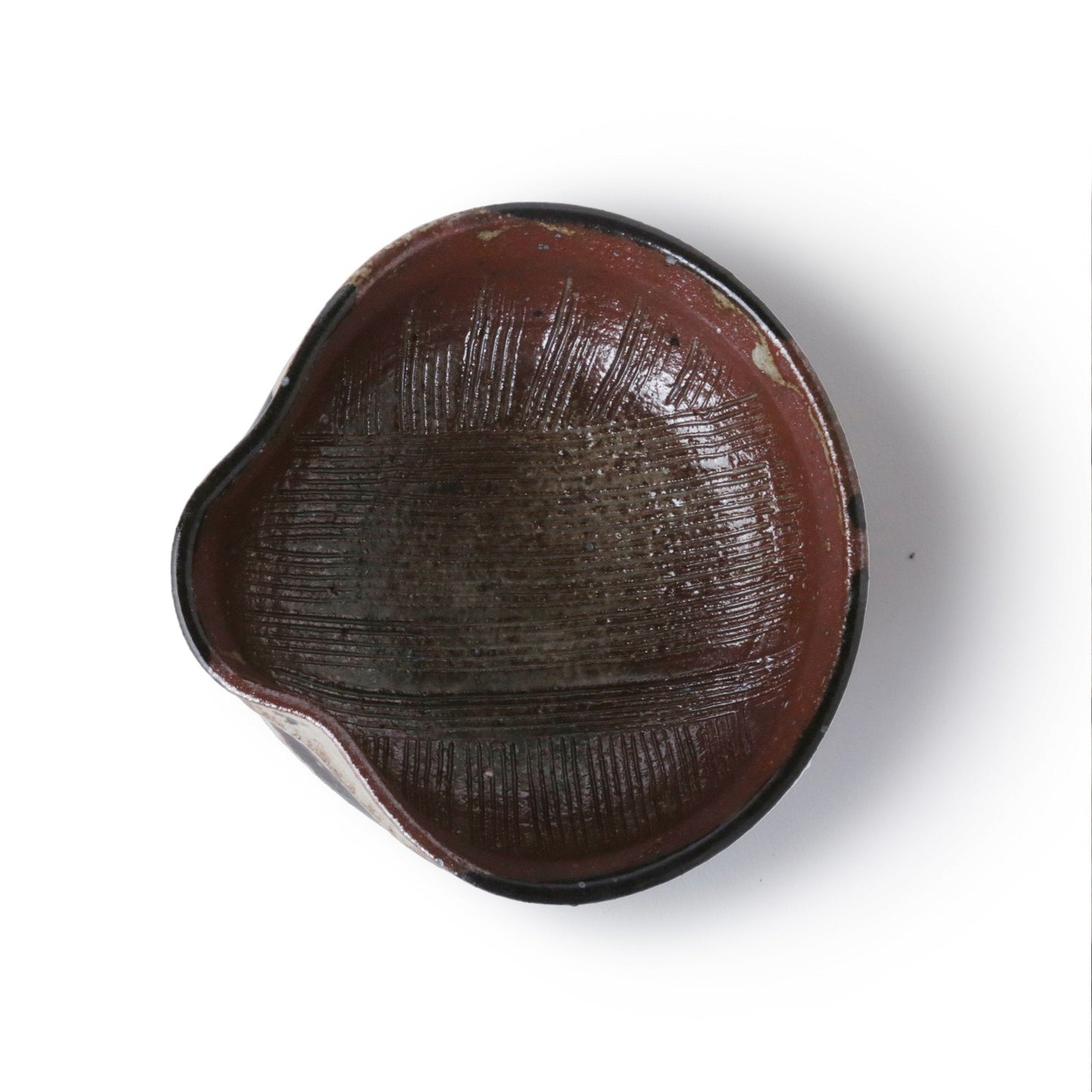 Junri Hamada Kuro Oribe Suribachi Mortar S