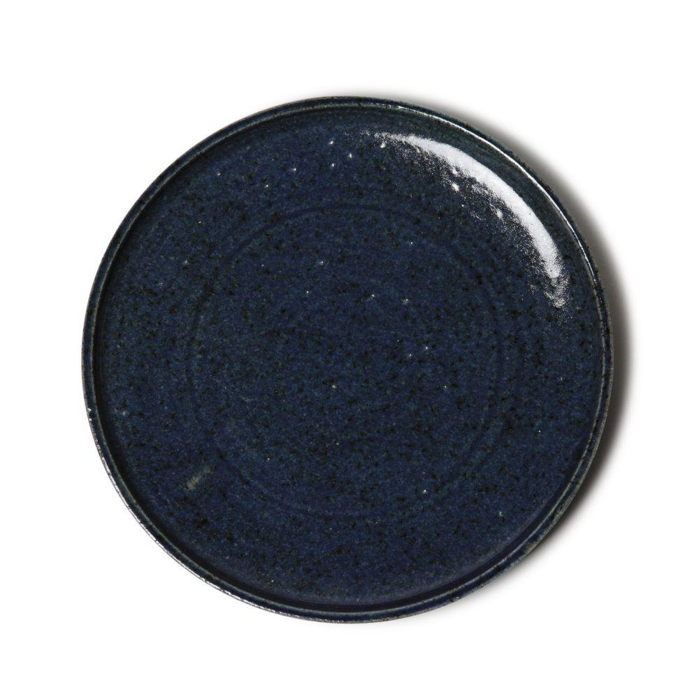Keiko Nakamura Bon Round Plate L Indigo