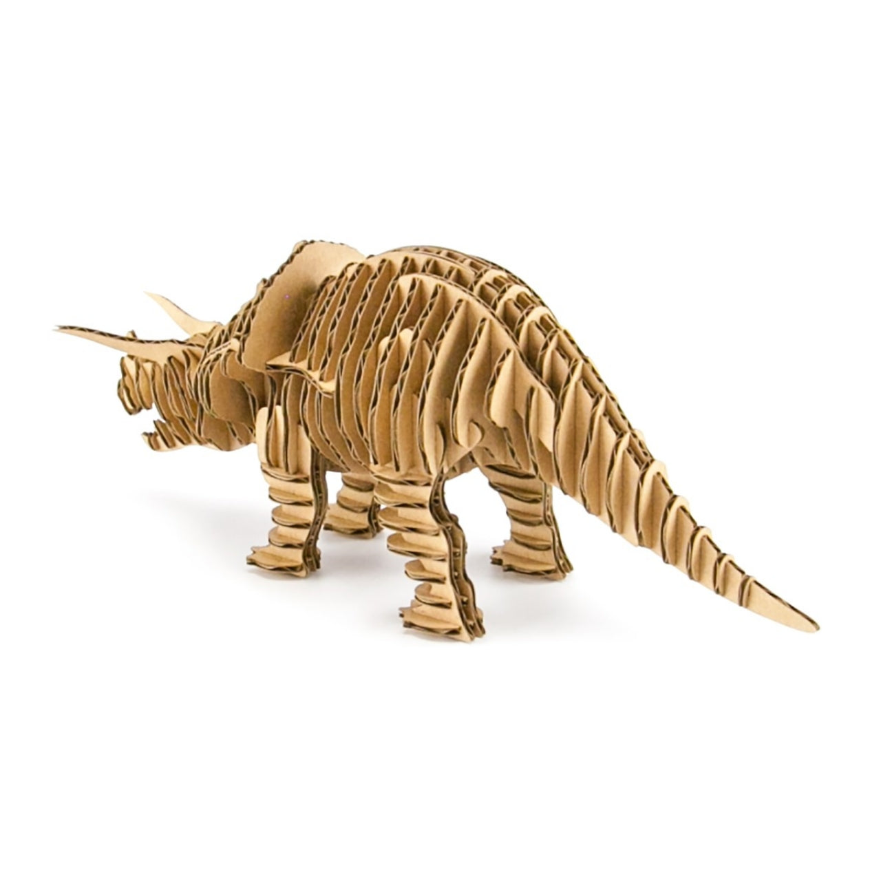 Cardboard Craft Kit Mini Triceratops