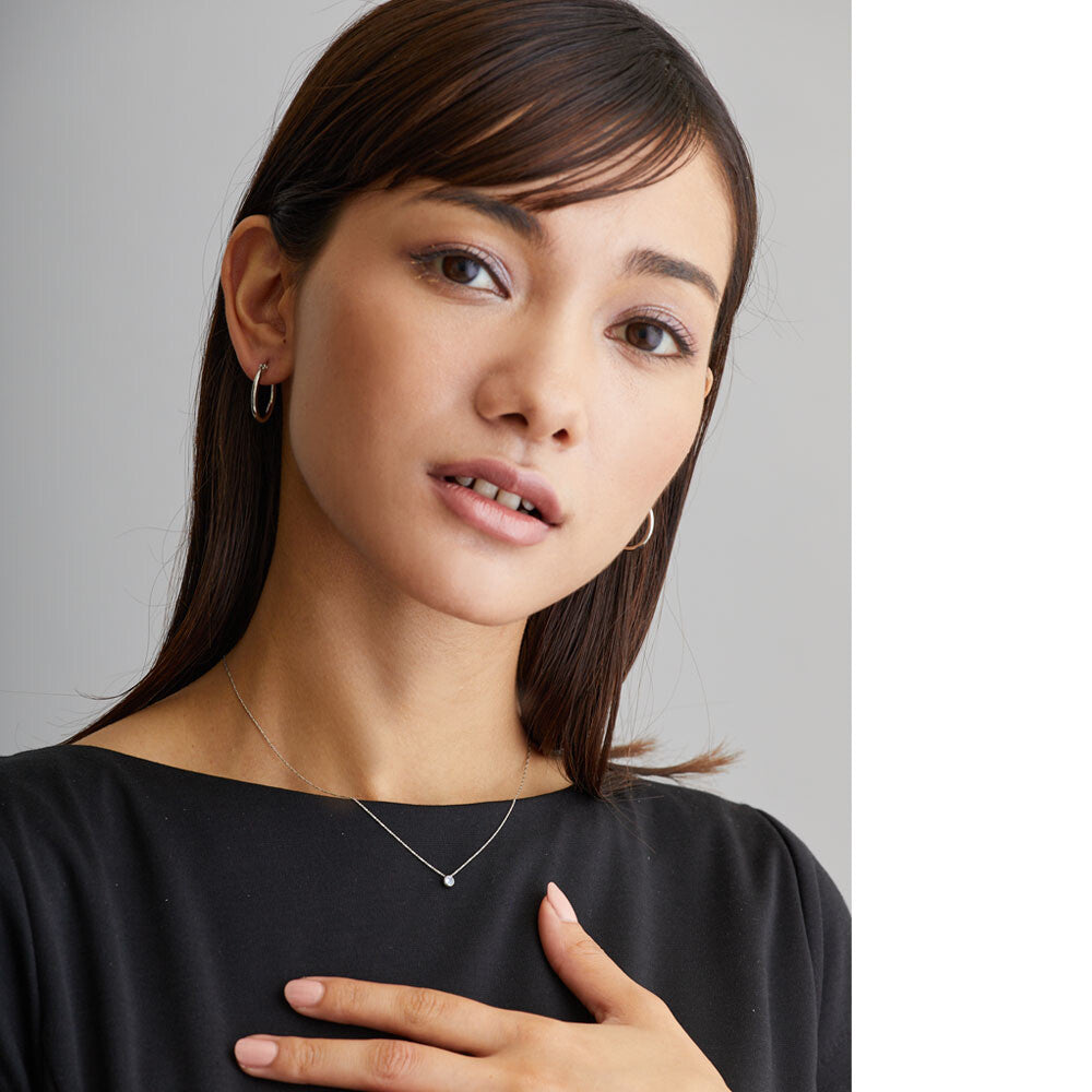 Titanium Hoop Pierced Earrings - Melody Accessory