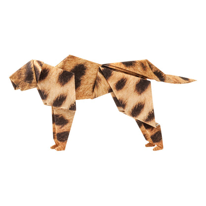 Animal Pattern Origami - Savanna Animals Type A (Giraffe / Elephant / Cheetah)