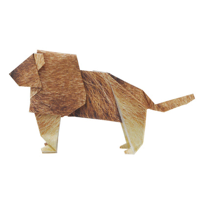 Animal Pattern Origami -Savanna Animals Type B (Zebra / Lion / Leopard)