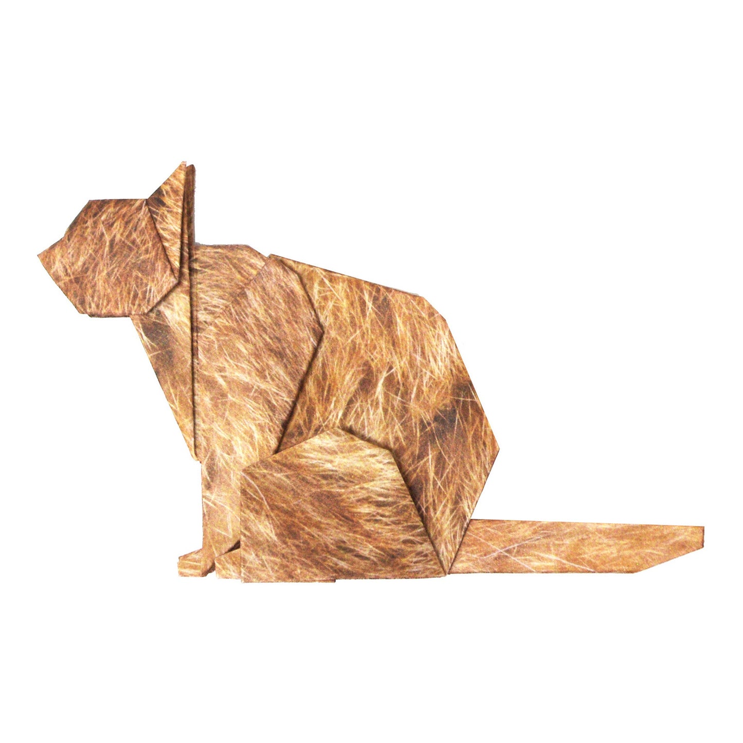 Animal Pattern Origami - Cat Breeds Type H (Maine Coon / Scottish Fold / Munchkin)