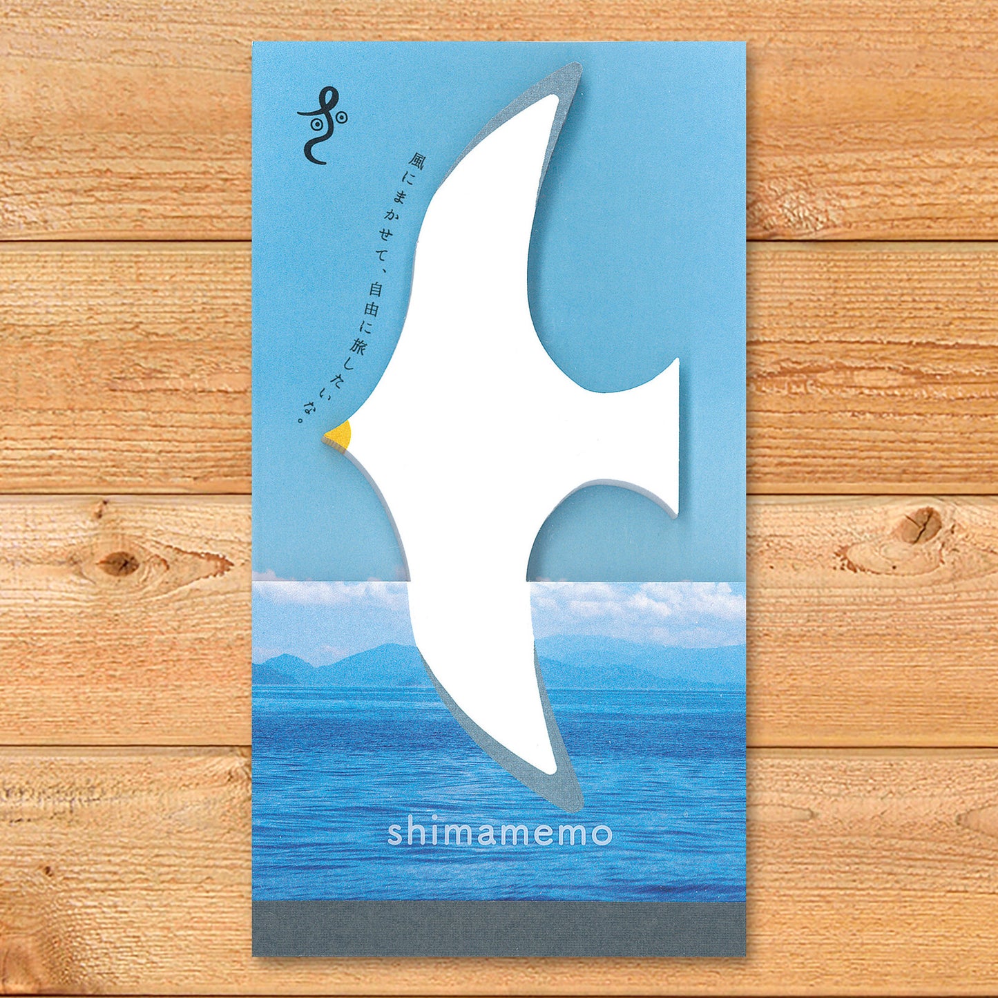 Memo Pad "shimamemo" - Soaring Seagull