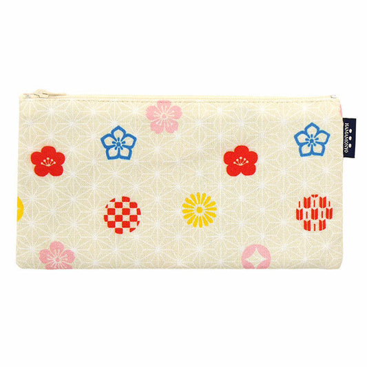 Flat pouch flower