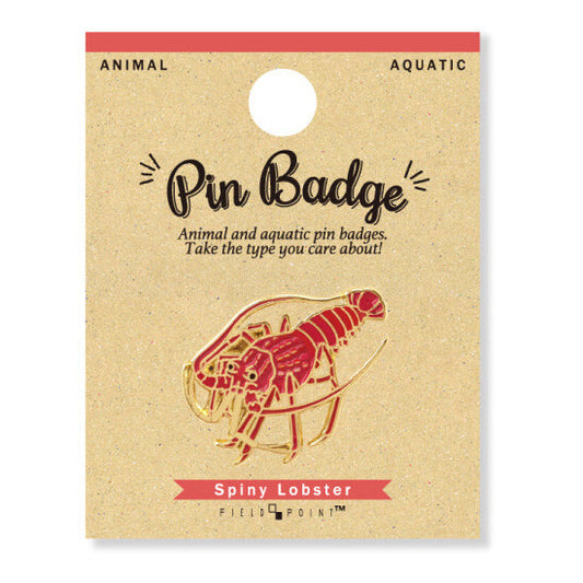 Fun Spiny Lobster Enamel Pin – Unique Ocean Creature