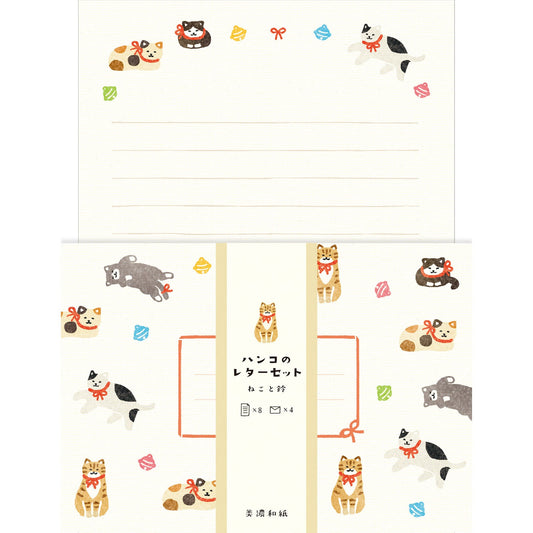 Letter set HANKO bell cat