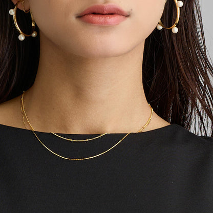 Double Layer Choker Necklace - Melody Accessory