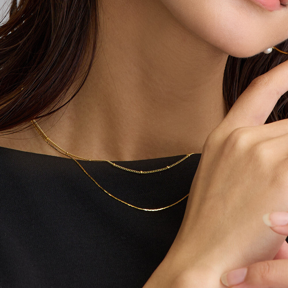 Double Layer Choker Necklace - Melody Accessory