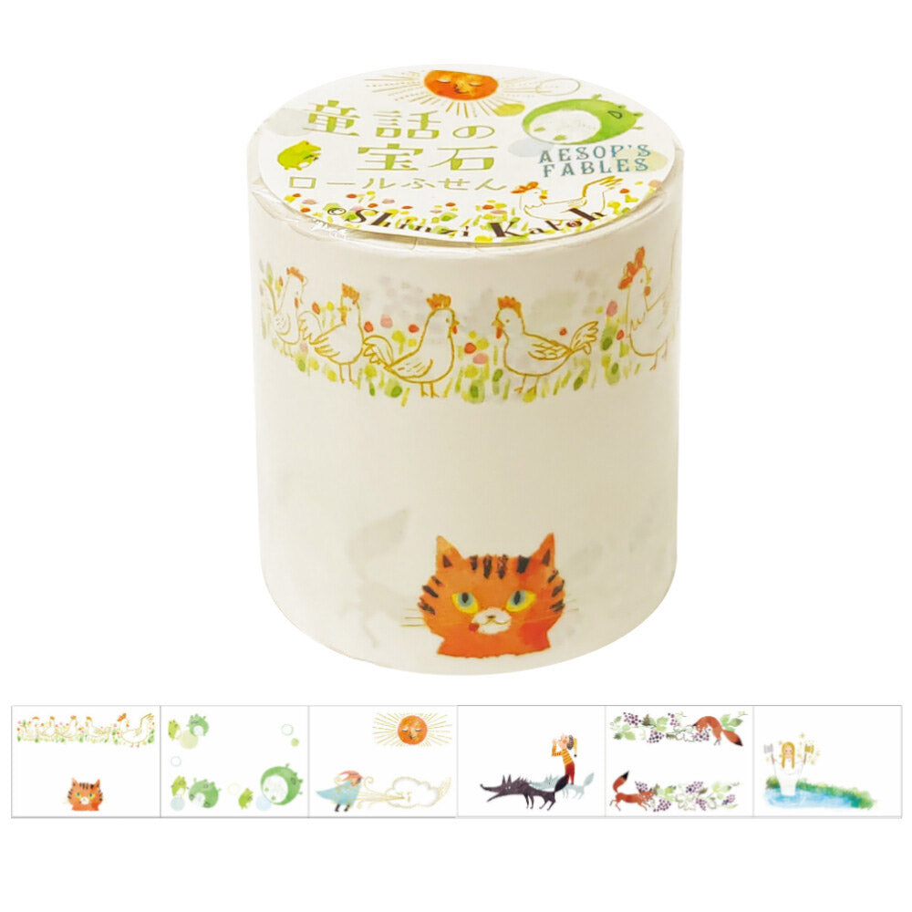 Shinzi Katoh Roll Sticky Notes - Aesop's Fables