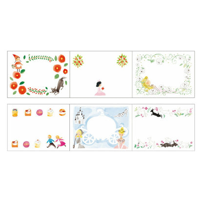 Shinzi Katoh Roll Sticky Notes - Grimm Fairy Tales