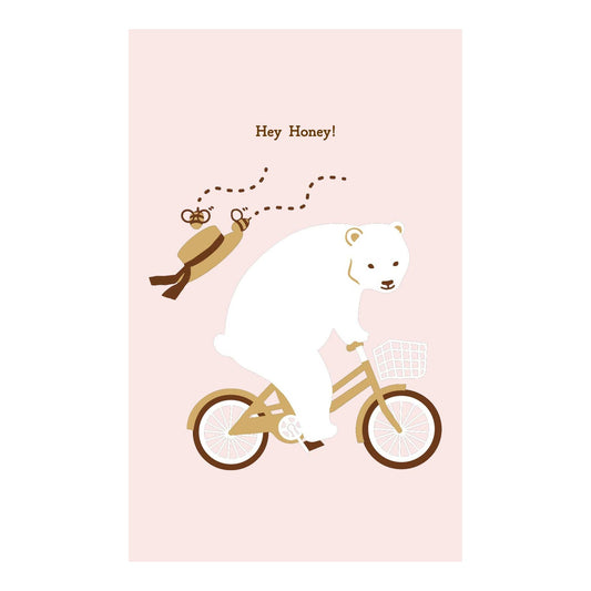 Bear sticker hey honey