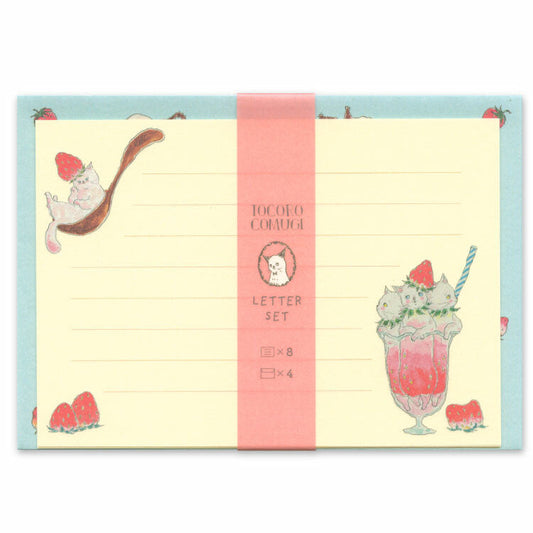 Tocoro Comugi Letter Set Strawberry