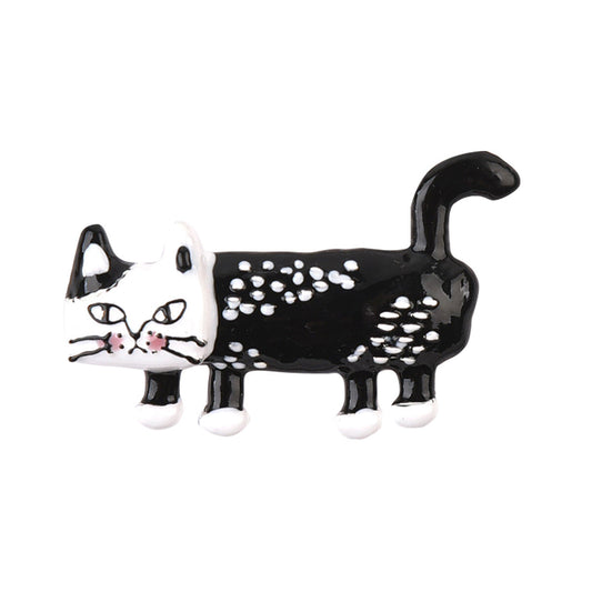 Cat and dog brooch matilda