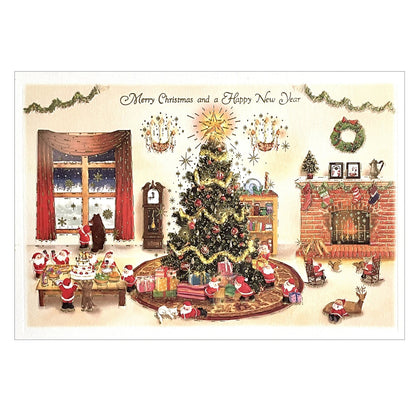 Christmas Card Mini Santa