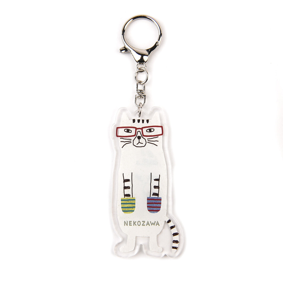 Acrylic Keychain - Quirky Cat Characters by Kususguru