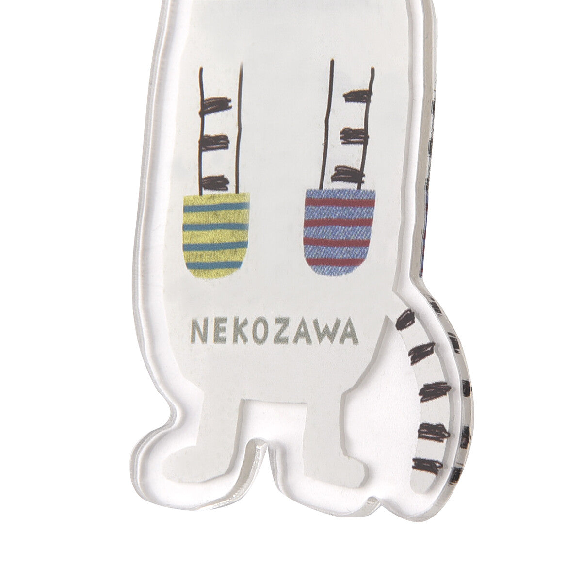 Acrylic Keychain - Quirky Cat Characters by Kususguru